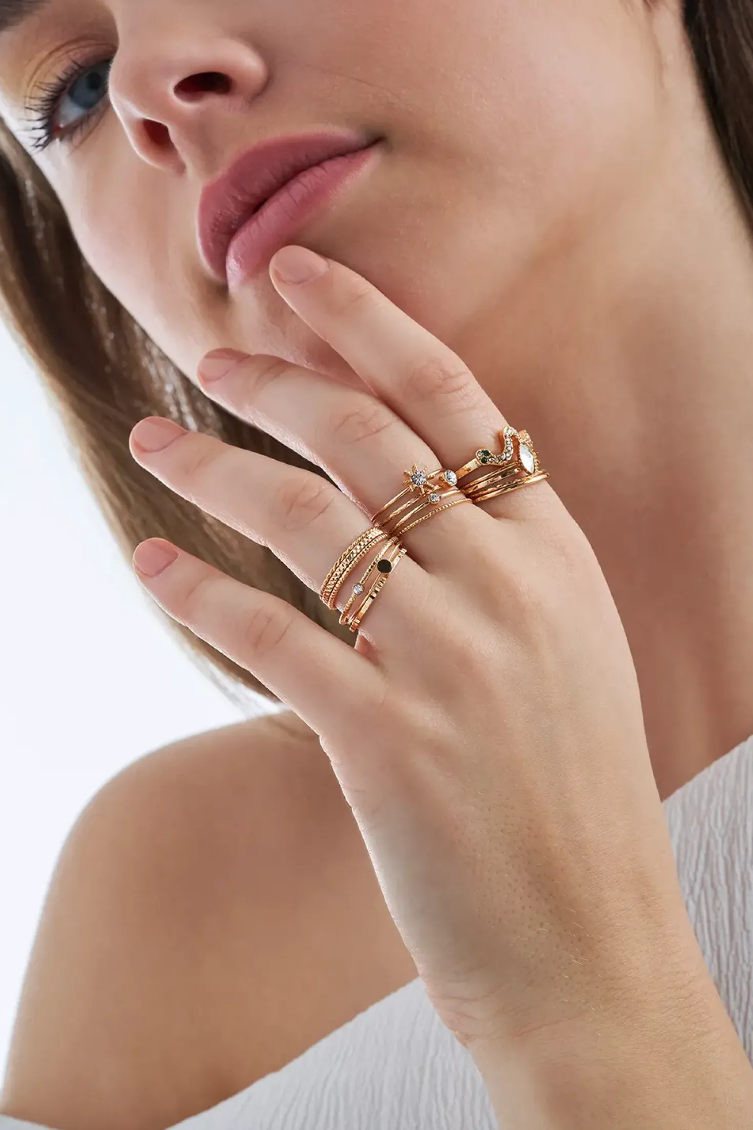 Ring-Set - Boho Gleam