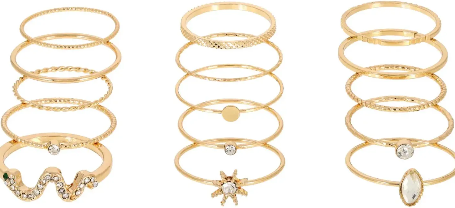 Ring-Set - Boho Gleam