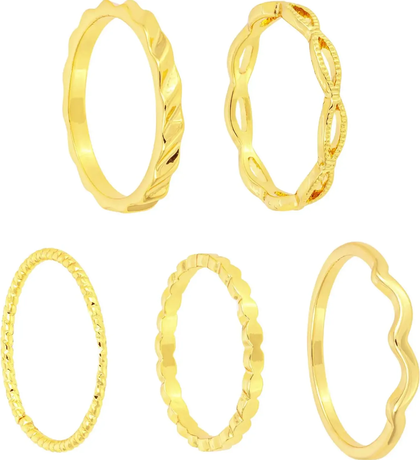 Ring-Set - Delicate Mix
