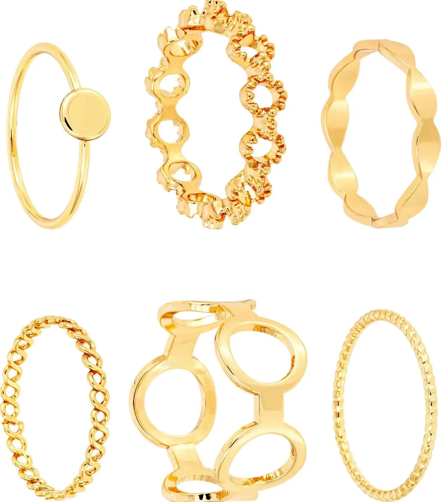 Ring-Set - Different Shapes