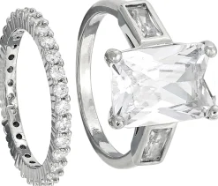 Ring-Set - Elegant Sparkle