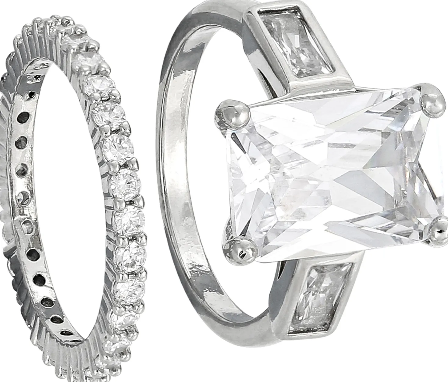 Ring-Set - Elegant Sparkle