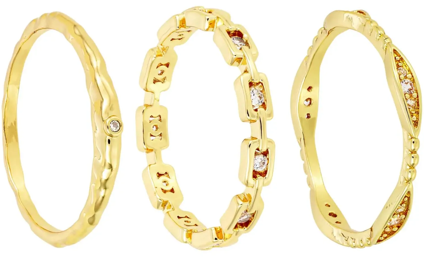 Ring-Set - Golden Dreams