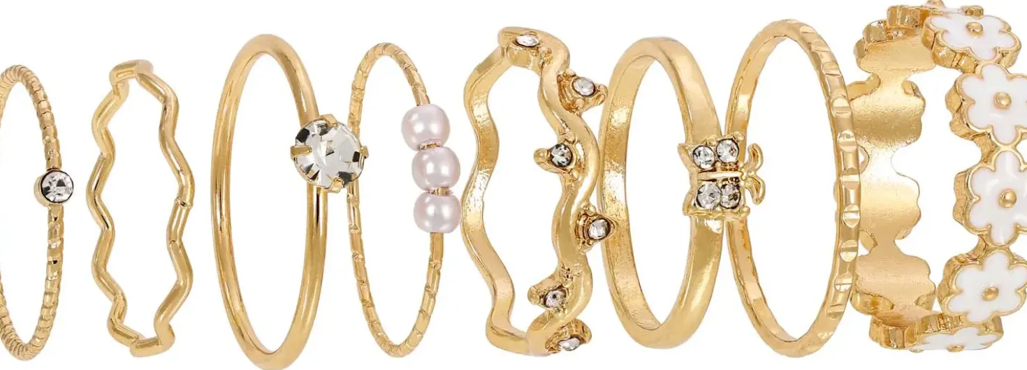 Ring-Set - Golden Summer