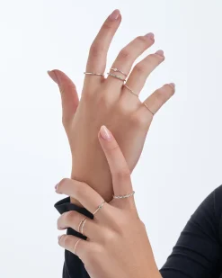 Ring-Set - Shiny Glitter