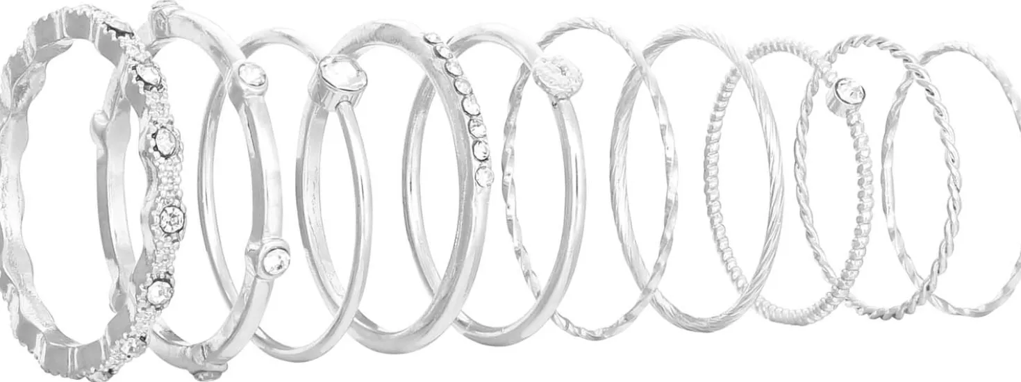 Ring-Set - Shiny Glitter