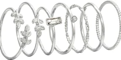 Ring-Set - Silver Glamour