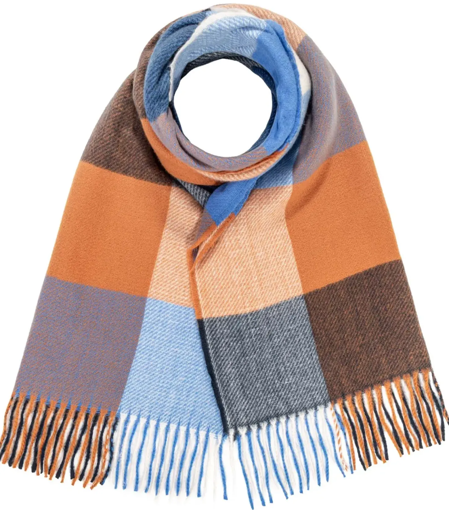 Schal - Checkered Cinnamon