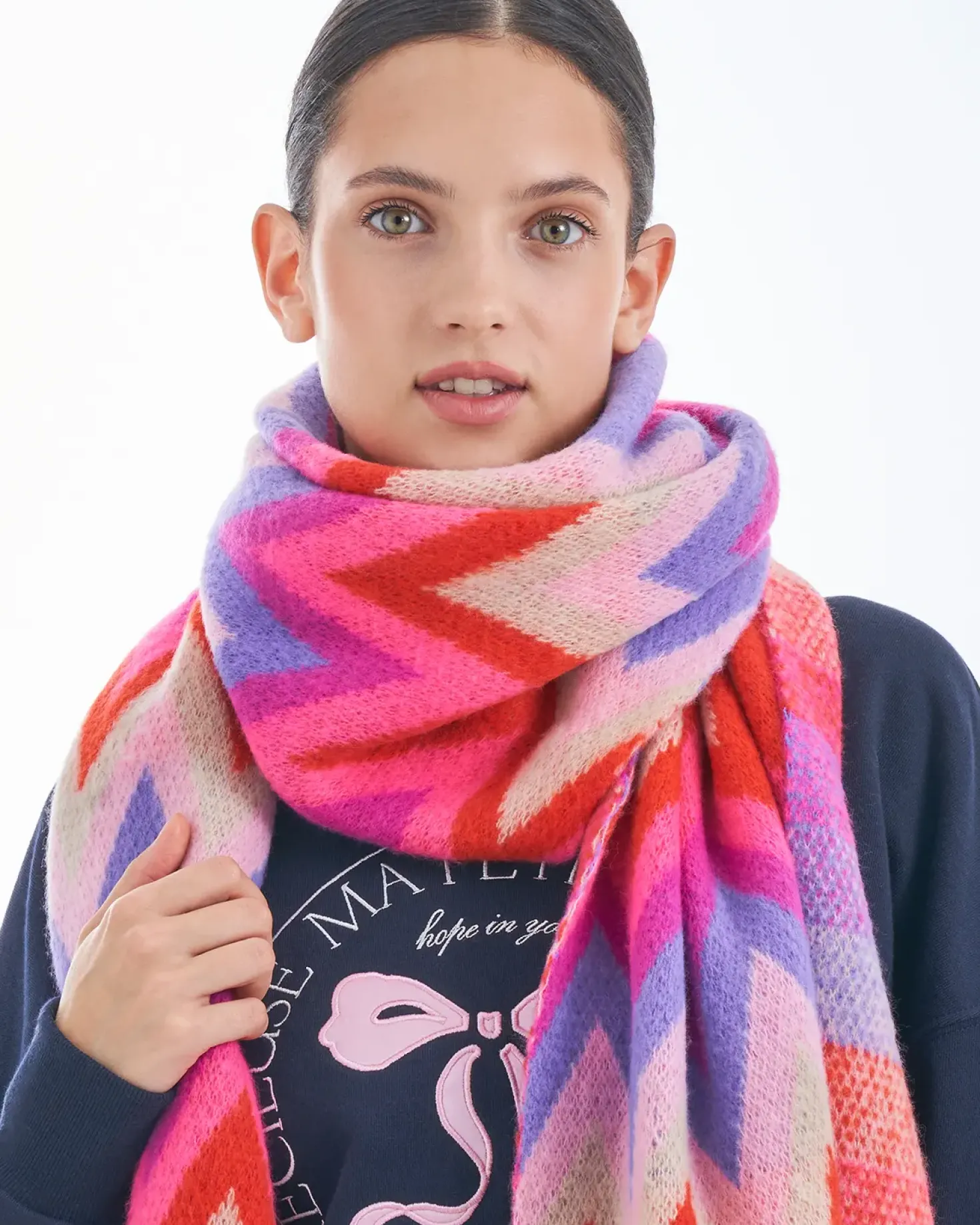 Schal - Colorful Zigzag