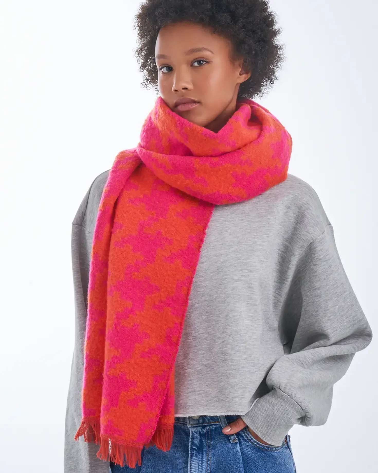 Schal - Fuchsia Fiesta