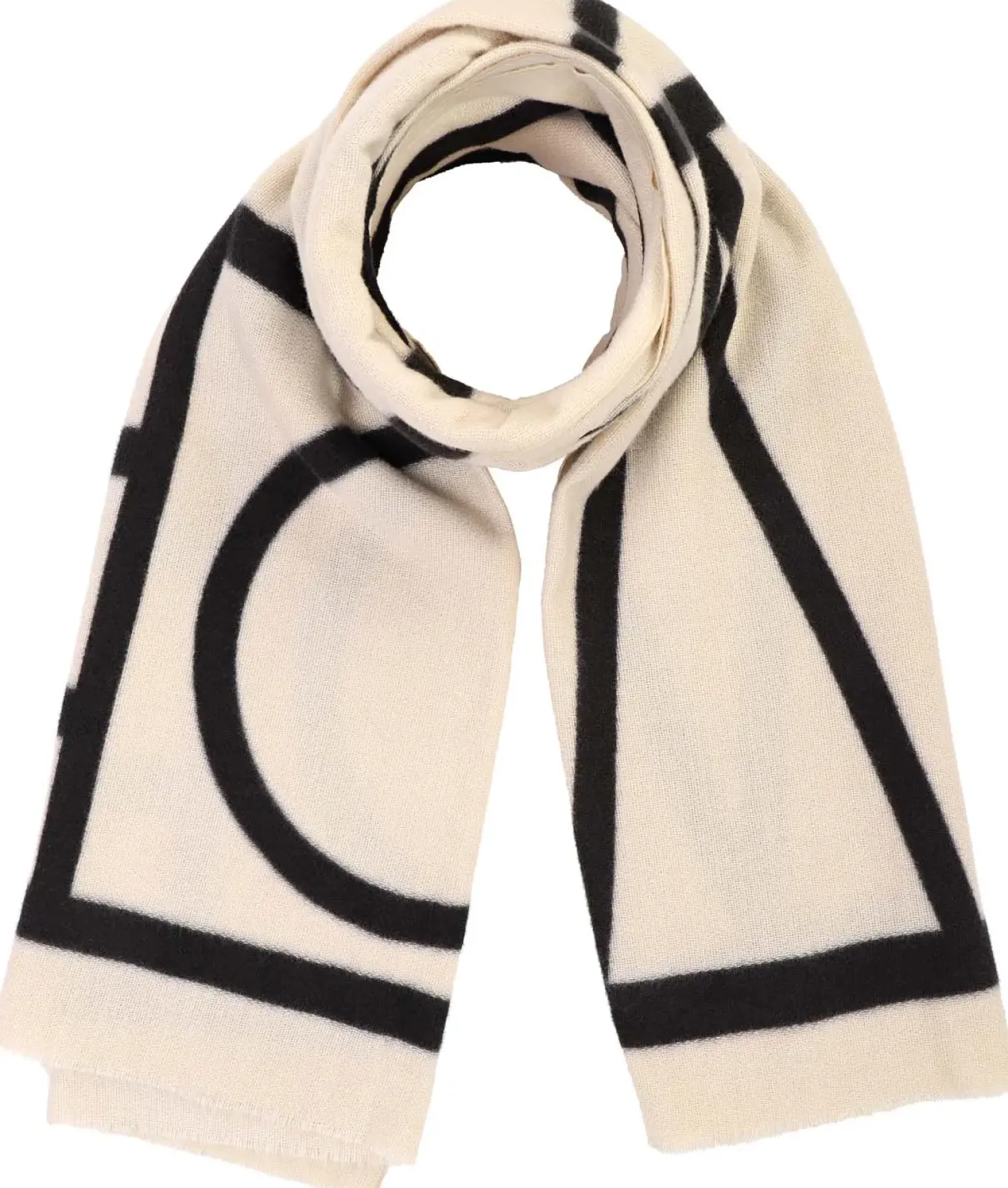 Schal - Geometrical Beige