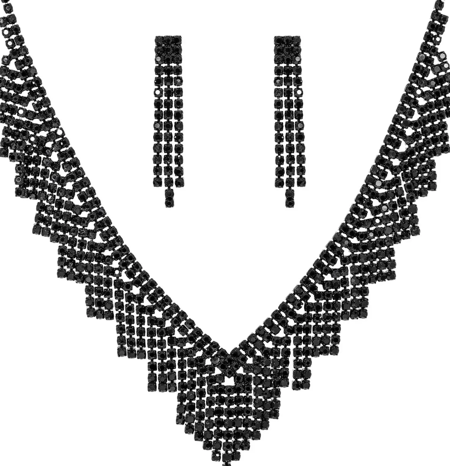Schmuckset - Black Waterfall