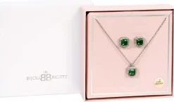 Schmuckset - Emerald Zirkonia