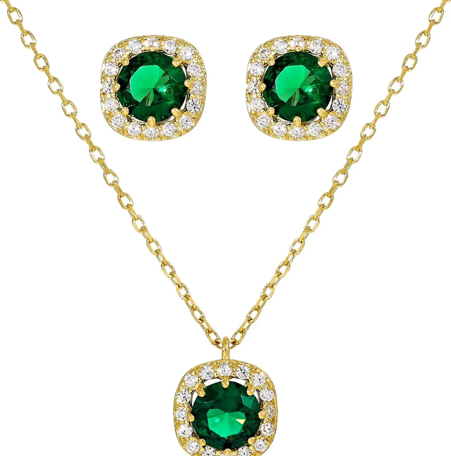 Schmuckset - Enticing Emerald