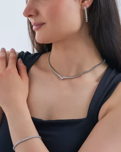 Schmuckset - Icy Silver