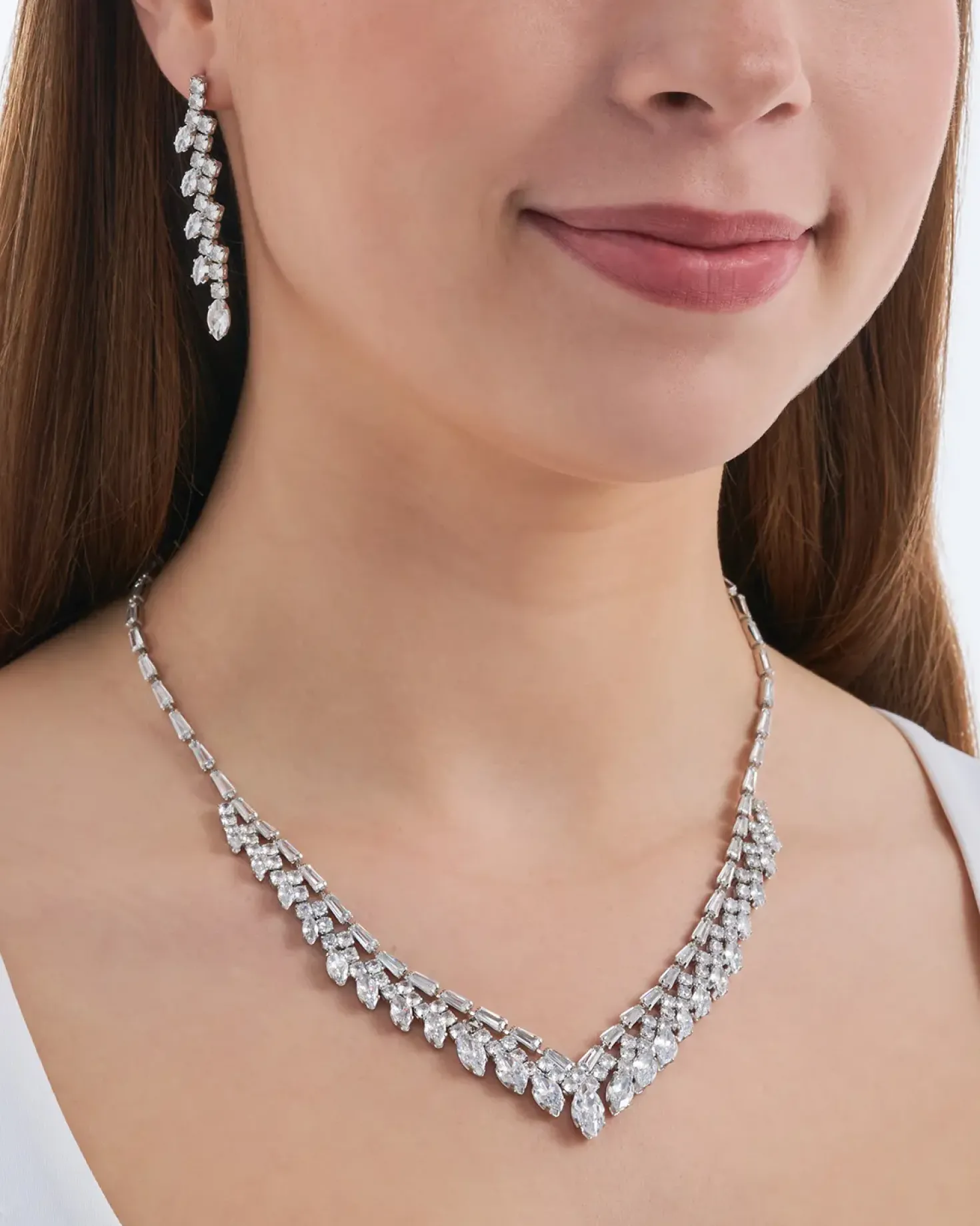 Schmuckset - Shiny Navette