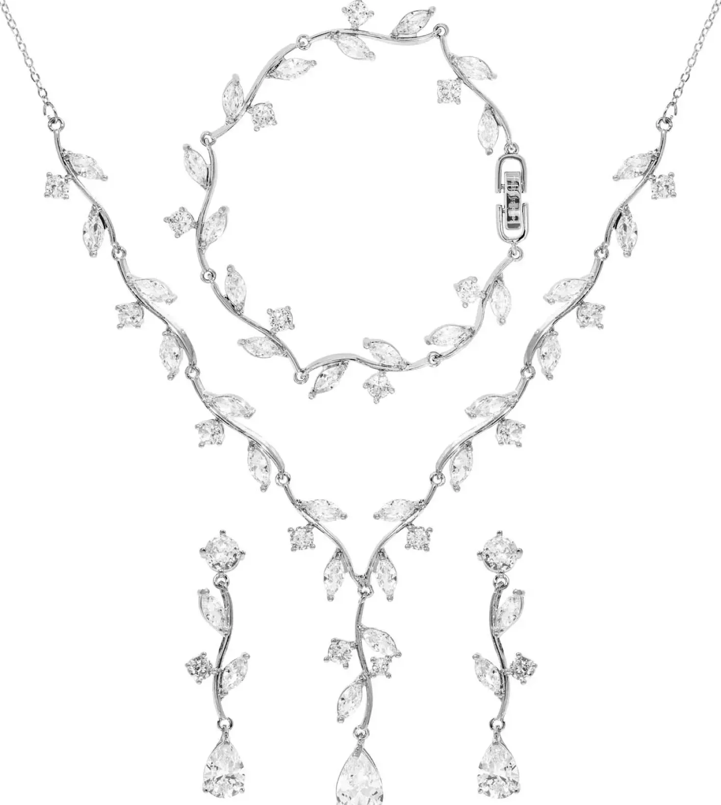 Schmuckset - Silver Twigs
