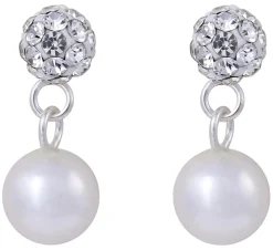 Silber Ohrstecker - Pearls