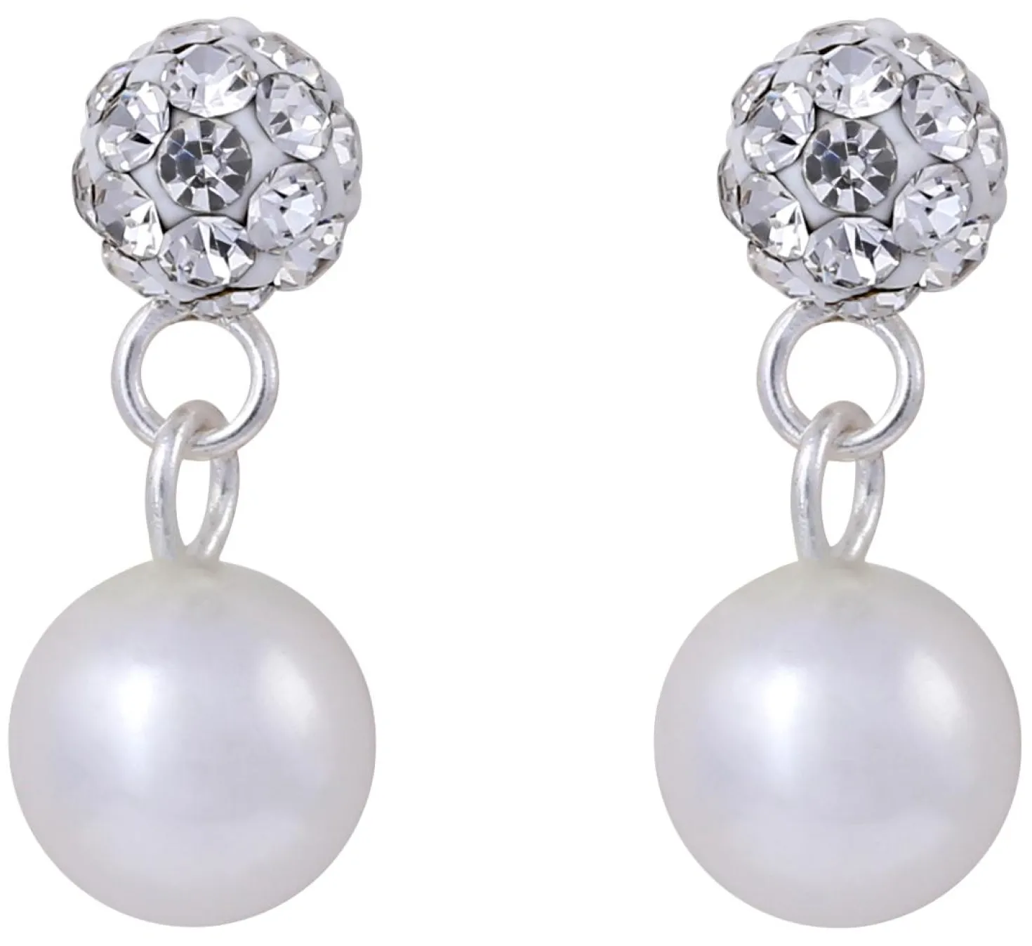 Silber Ohrstecker - Pearls