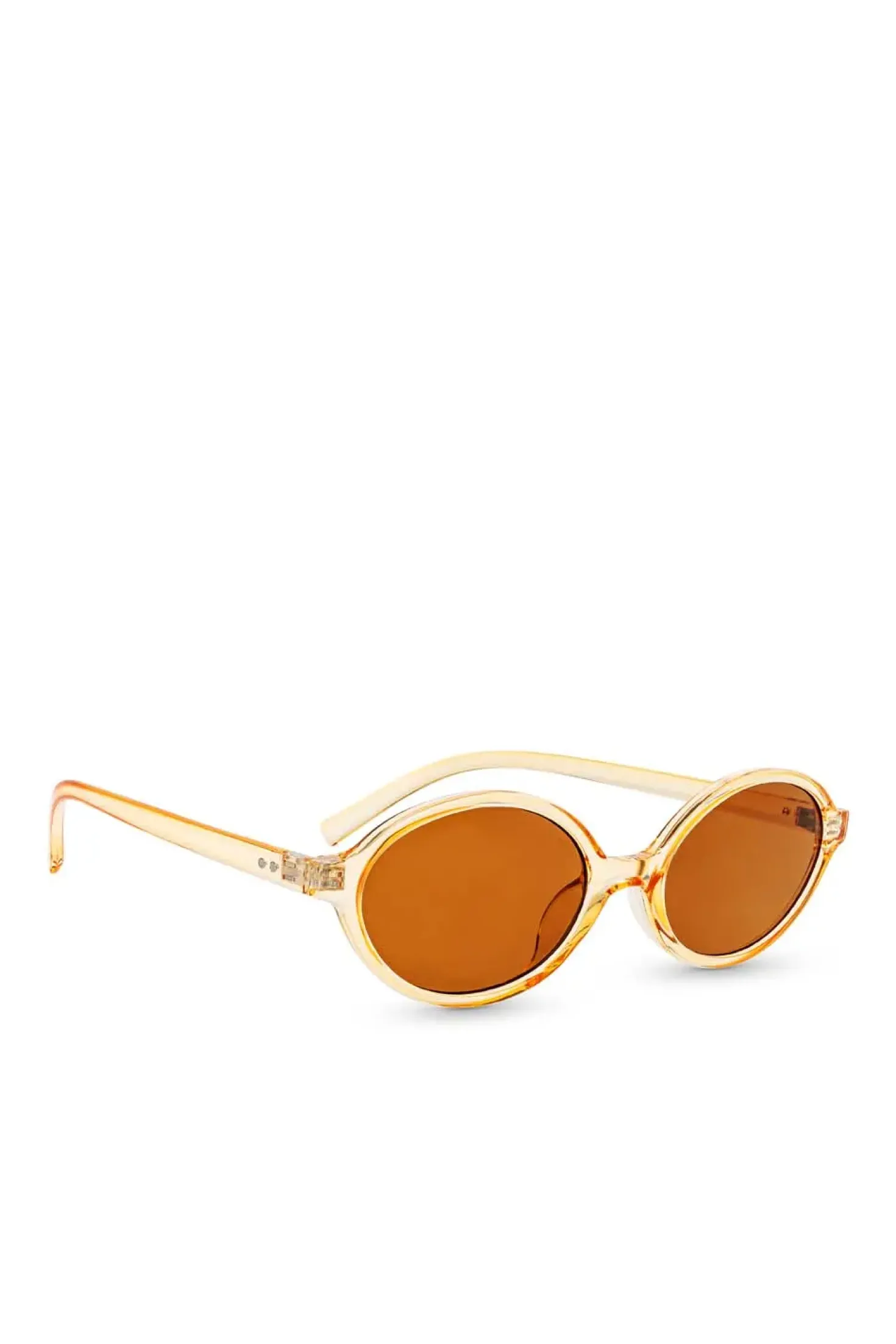 Sonnenbrille - Beige Oval
