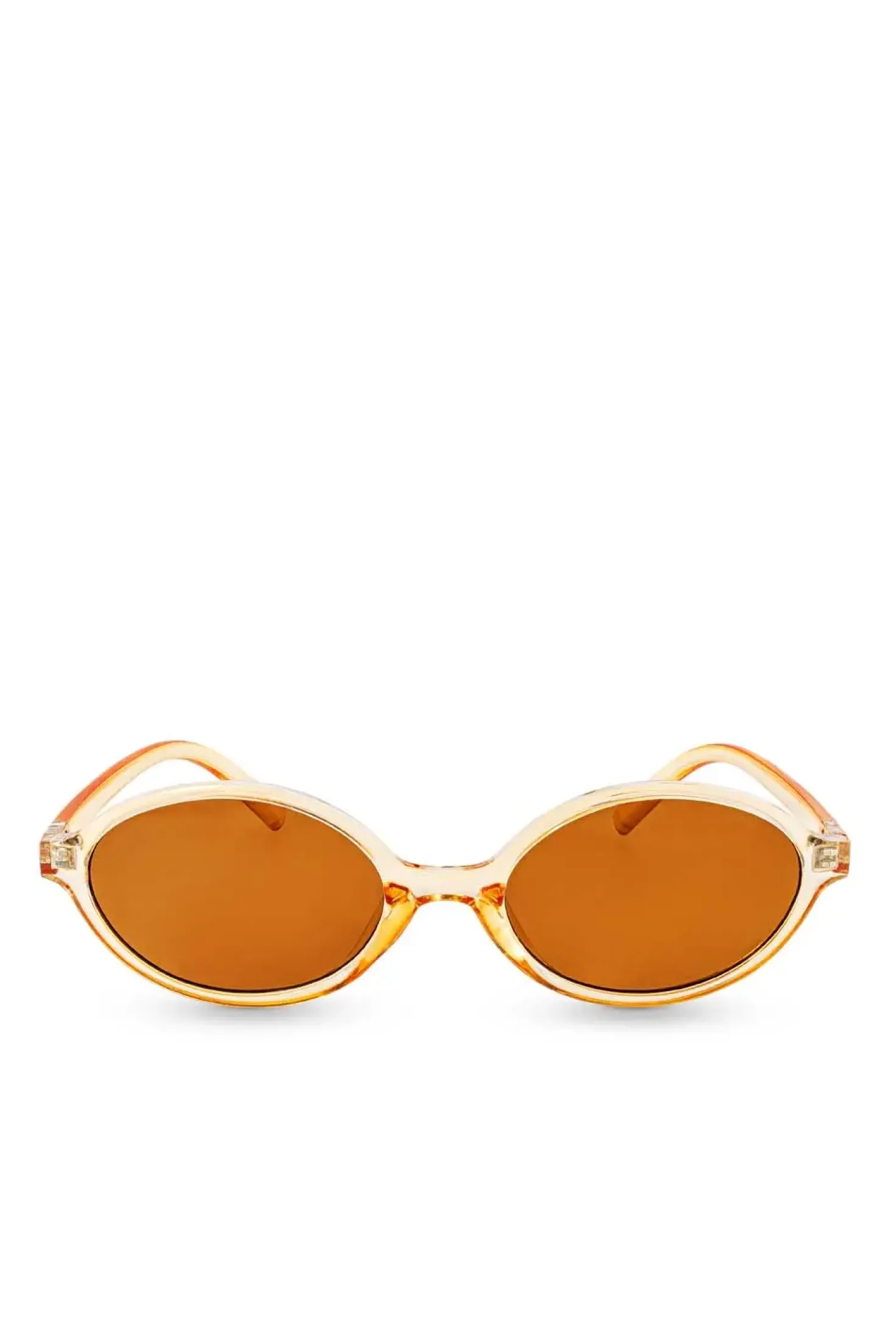 Sonnenbrille - Beige Oval