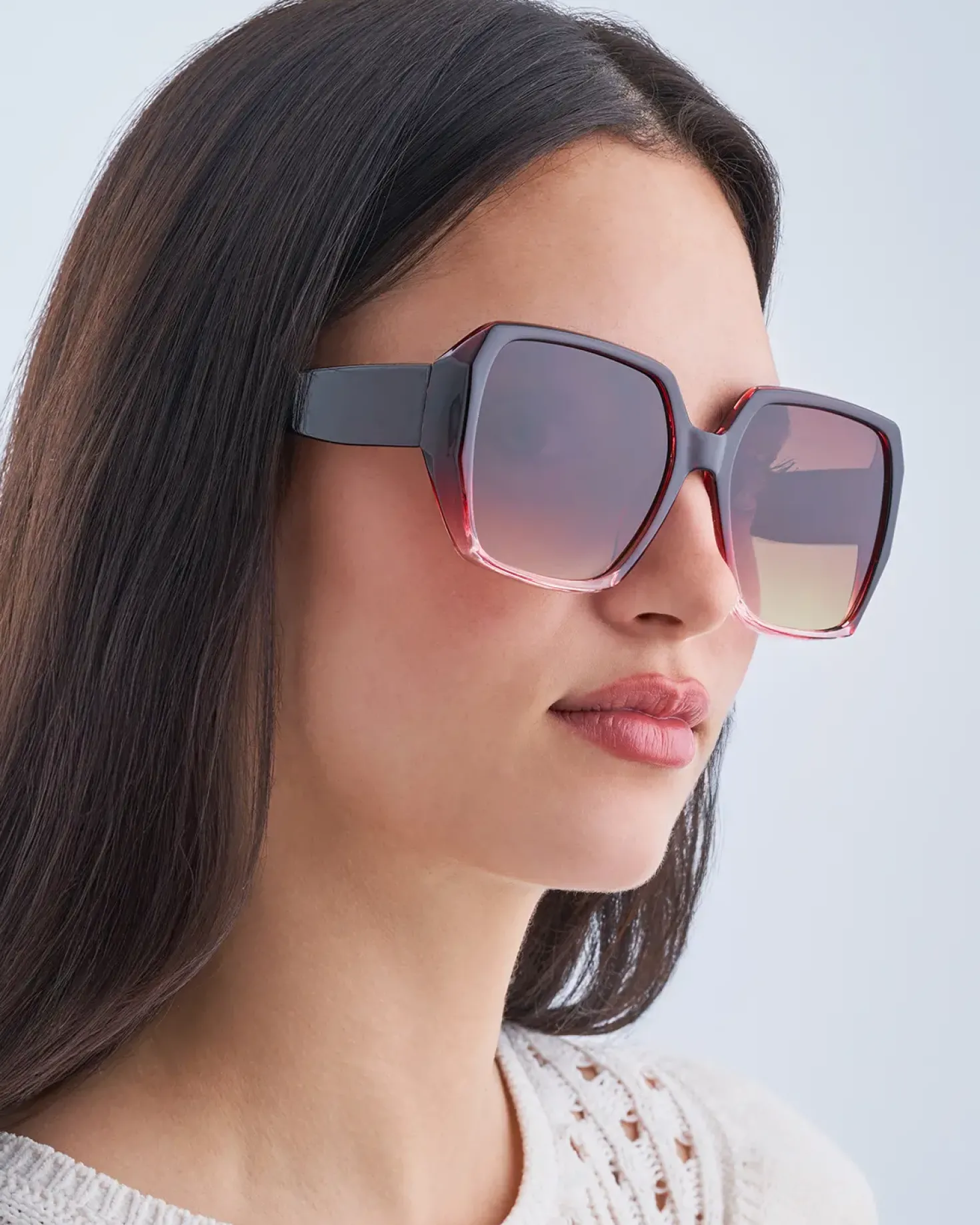 Sonnenbrille - Brown Gradient