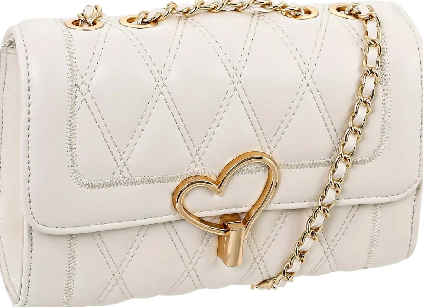 Tasche - Beige Heart