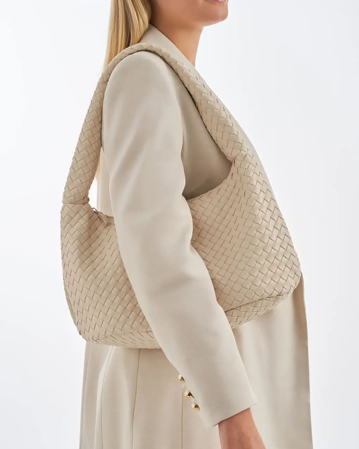 Tasche - Braided Beige