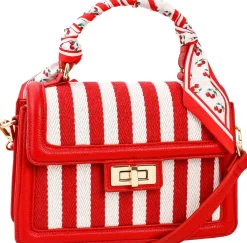Tasche - Cherry Stripes