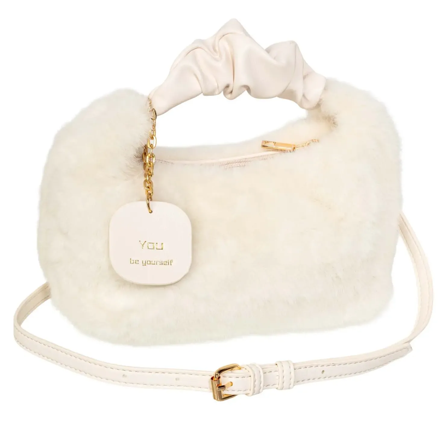 Tasche - Fluffy White