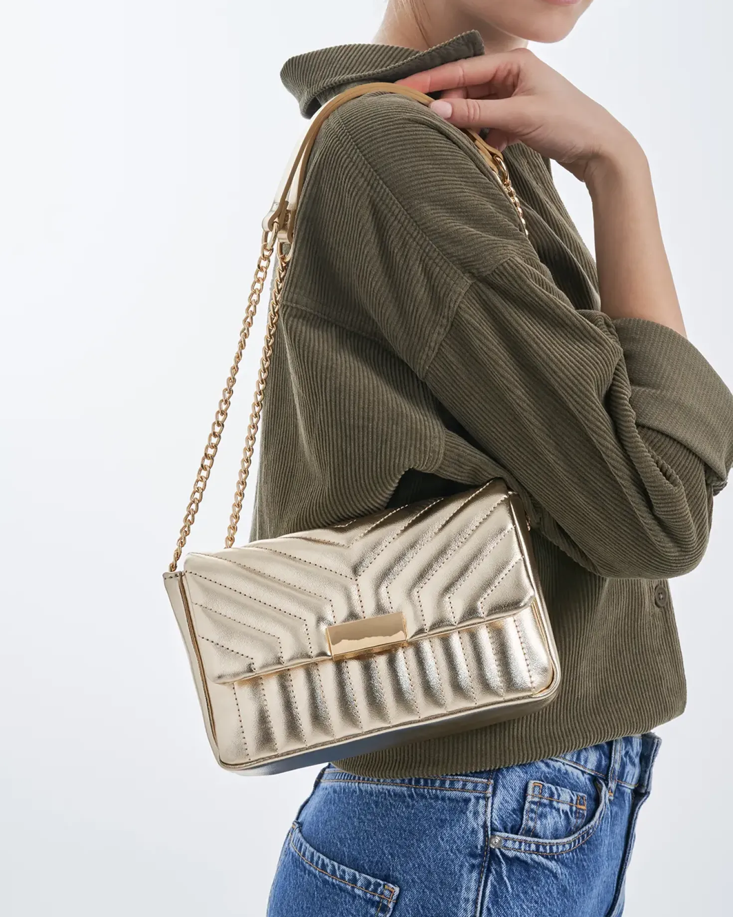 Tasche - Golden Metallic