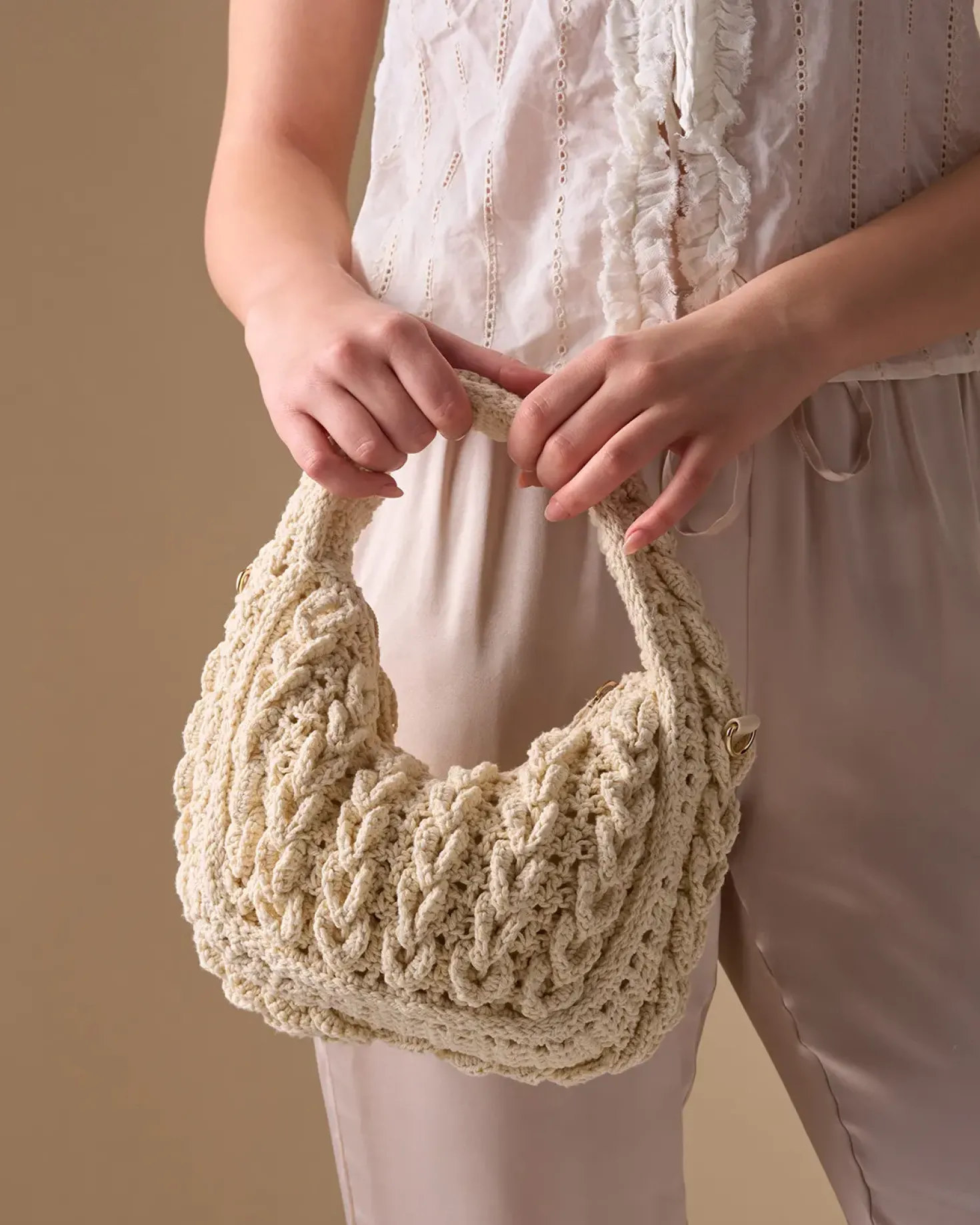 Tasche - Ivory Crochet