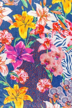 Tuch - Bloomy Navy