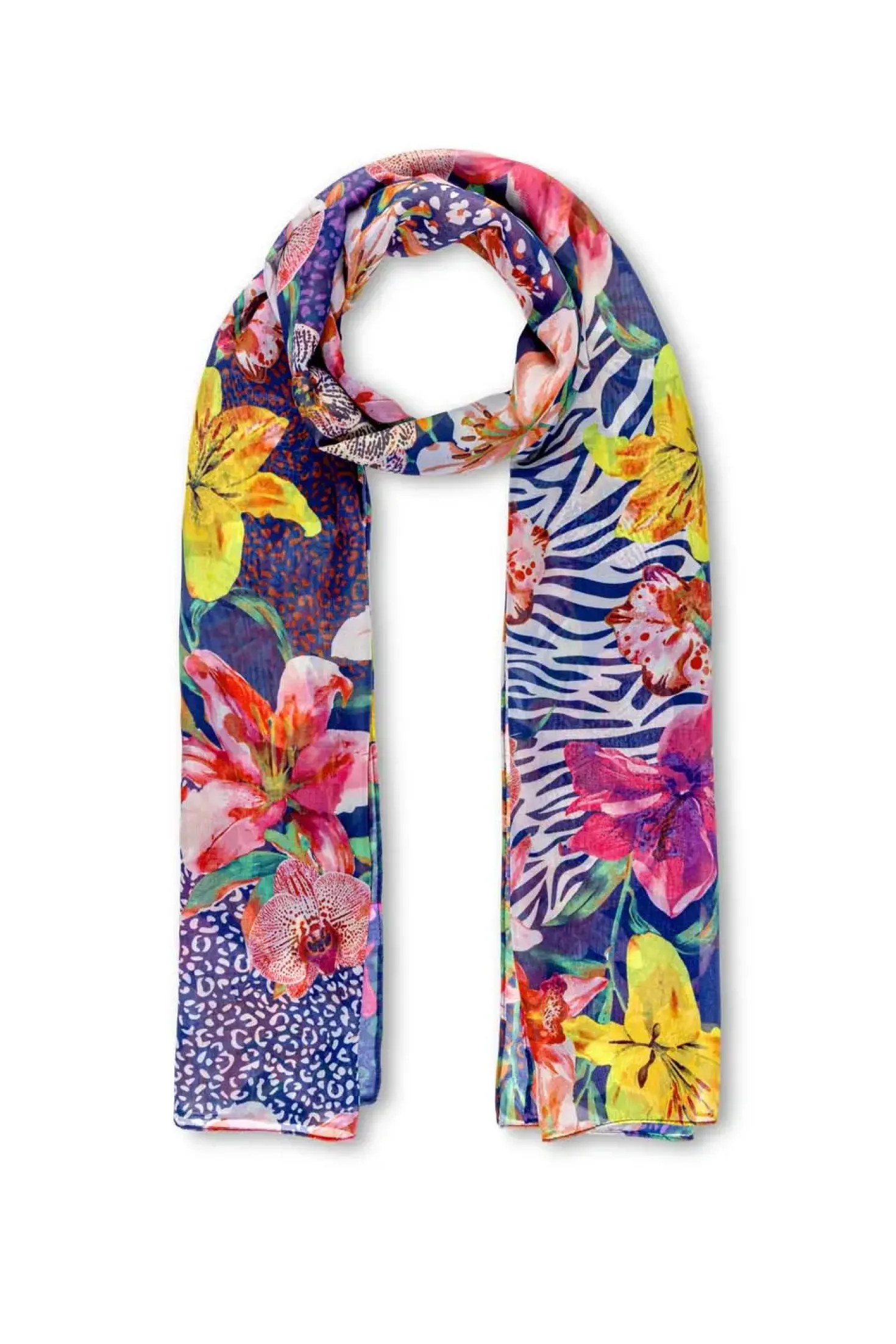 Tuch - Bloomy Navy