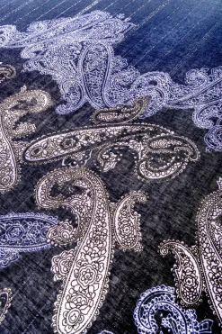 Tuch - Blue Paisley