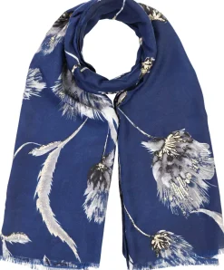 Tuch - Floral Navy