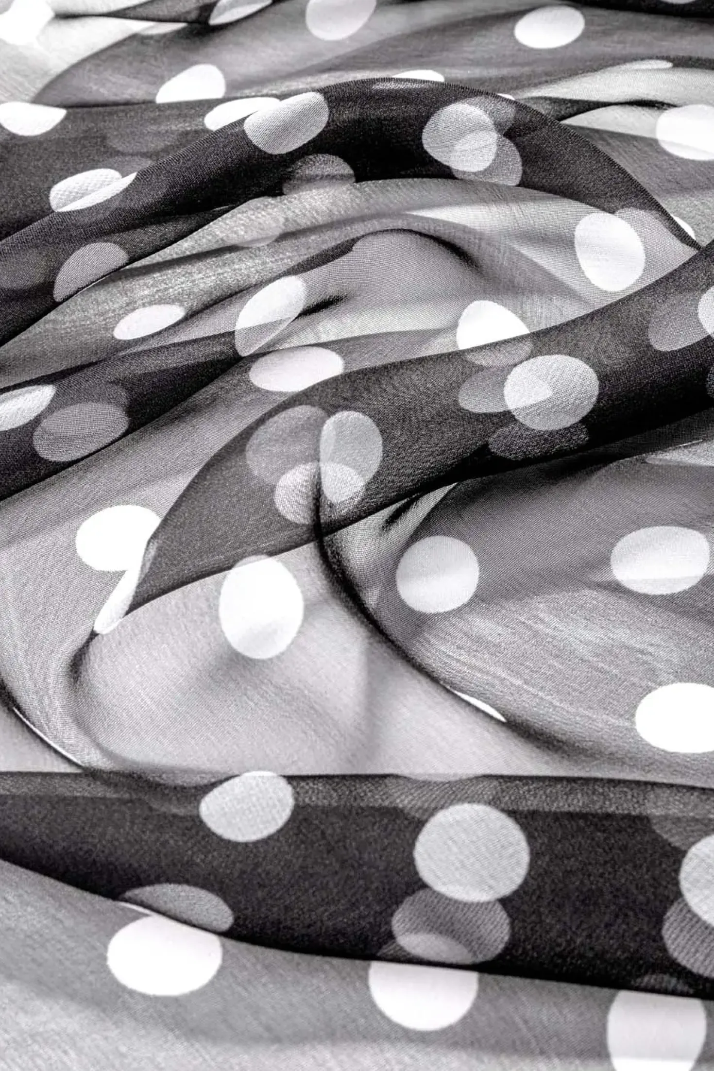 Tuch - Mono Dots