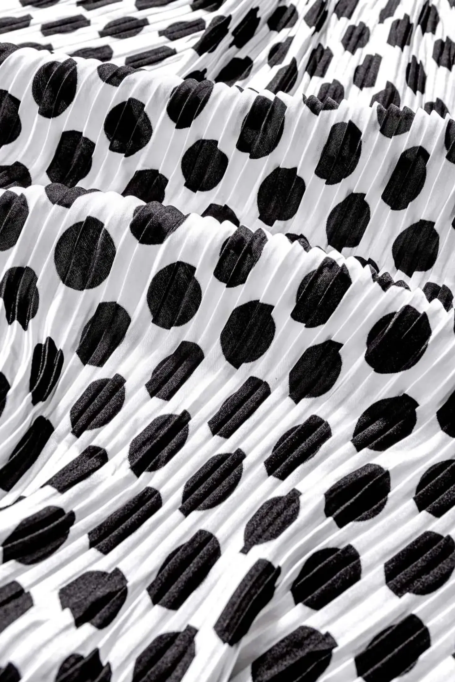 Tuch - Polka Pleats