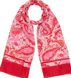 Tuch - Red Paisley