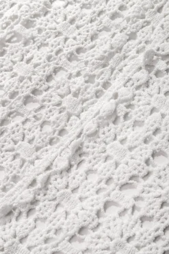 Tuch - White Crochet
