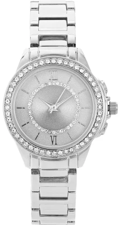 Uhr - Crystal Silver