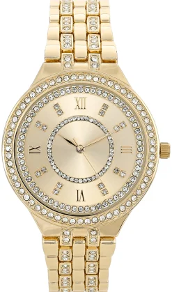 Uhr - Gold Crystal