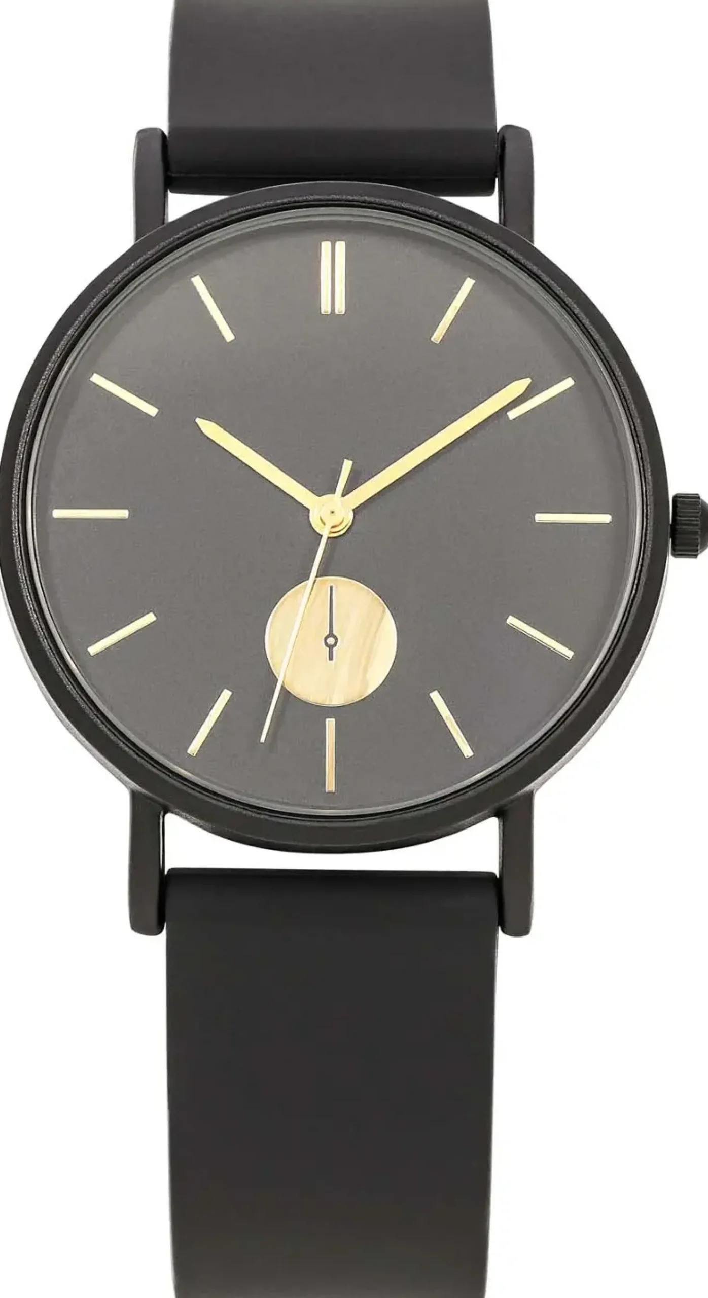 Uhr - Round Black
