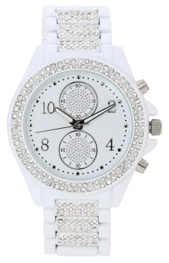 Uhr - White Crystals