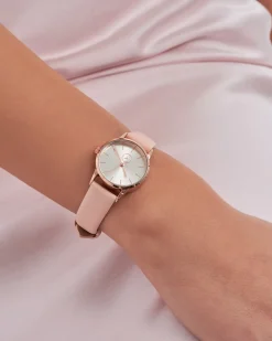 Uhr- Zartes Rosa